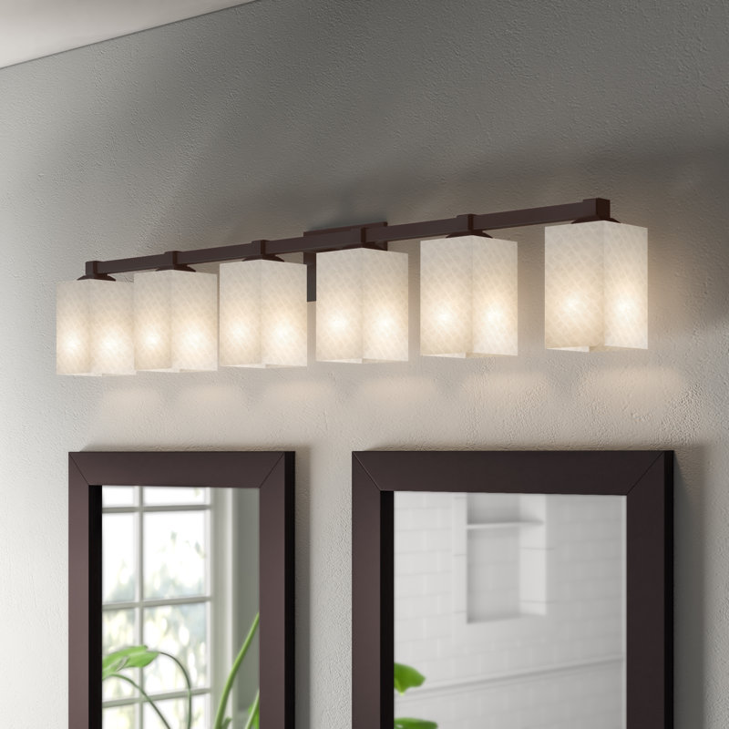 Latitude Run?? Donashia 6Light Square Shade Vanity Light Wayfair